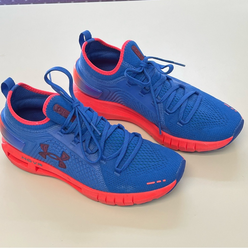 Under Armour W Hovr Phantom SE RF Womens Blue Pink Shoes